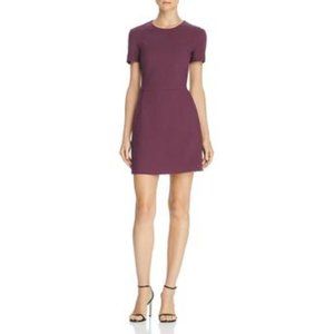 French Connection Burgundy Mini Dress